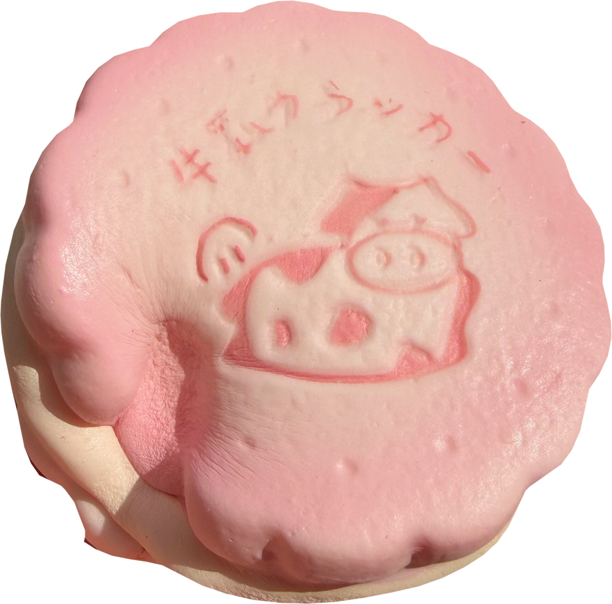 Cow Milk Cookie Squishy — product photograph