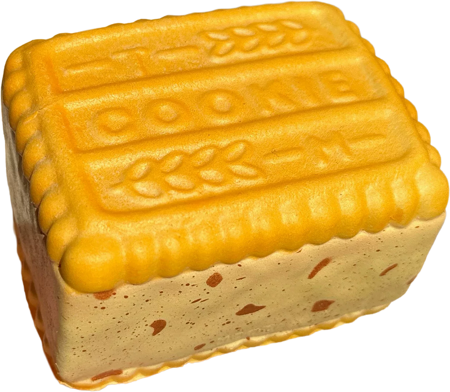Thick Butter Cookie Squishy — product photograph
