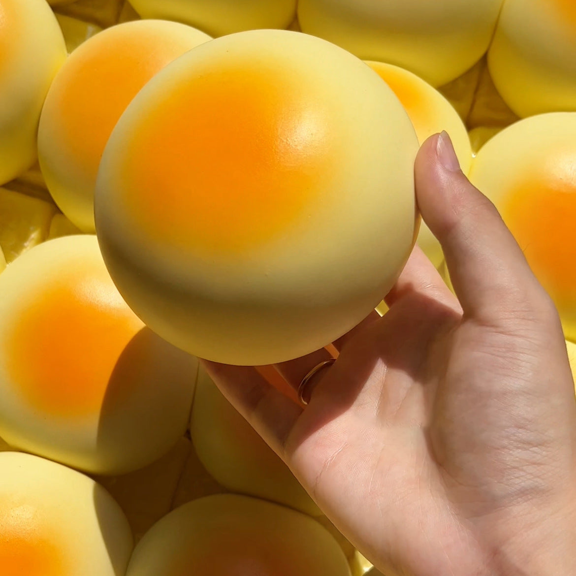 Soy Milk Bun Squishy — product photograph