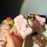 Strawberry Cream Bar Squishy — product photograph