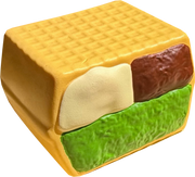 Matcha Red Bean Cake Squishy — product photograph