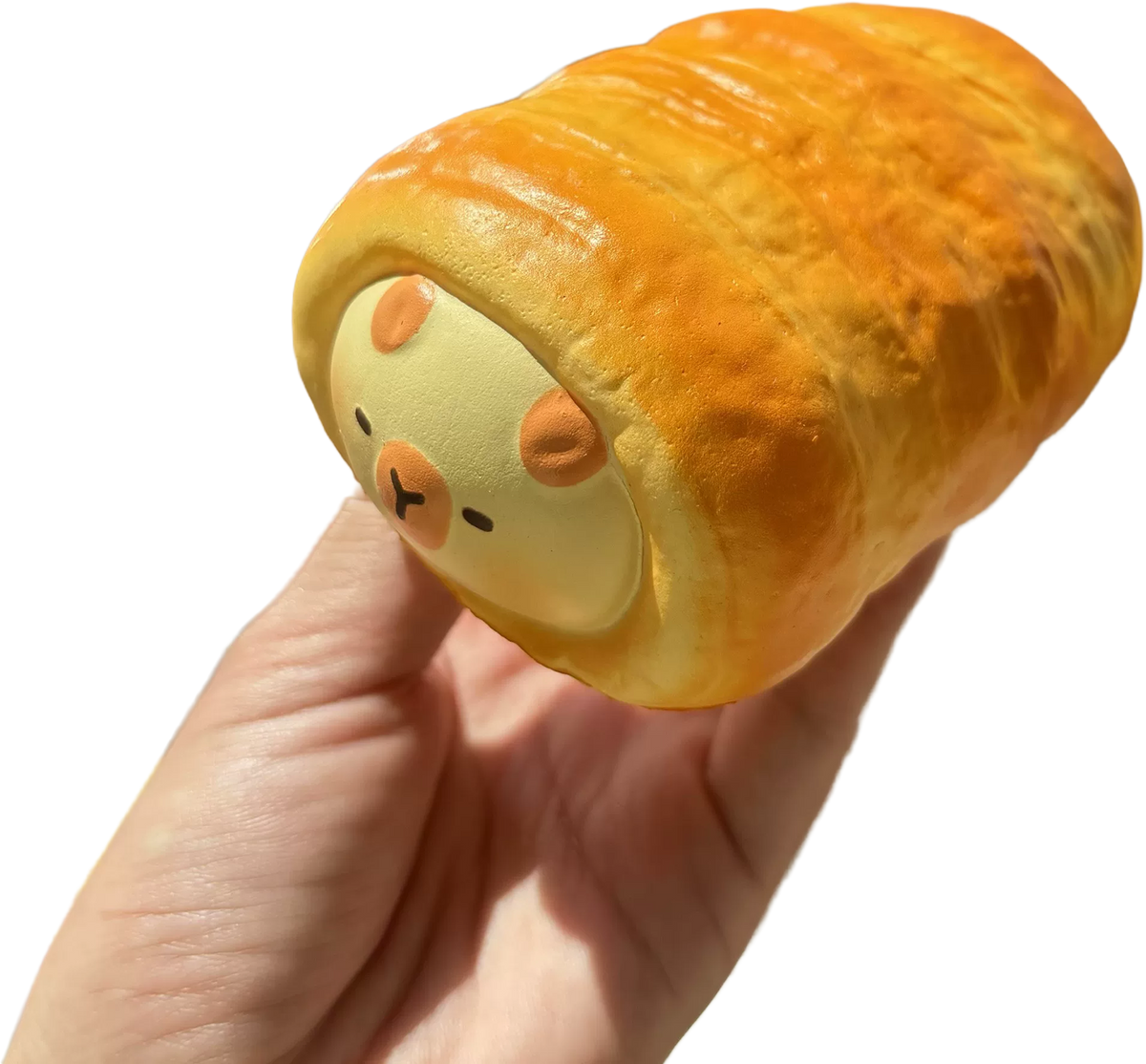 Capybara Cream Horn Squishy — verified product photograph