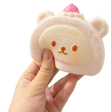 Bear Swiss Roll Squishy — hand-held product
