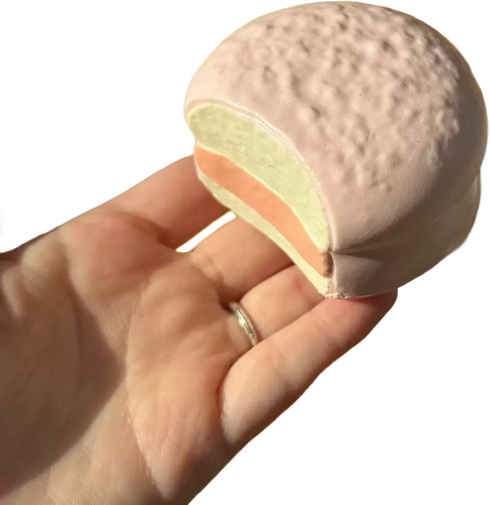Strawberry Choco Pie Squishy — product photograph