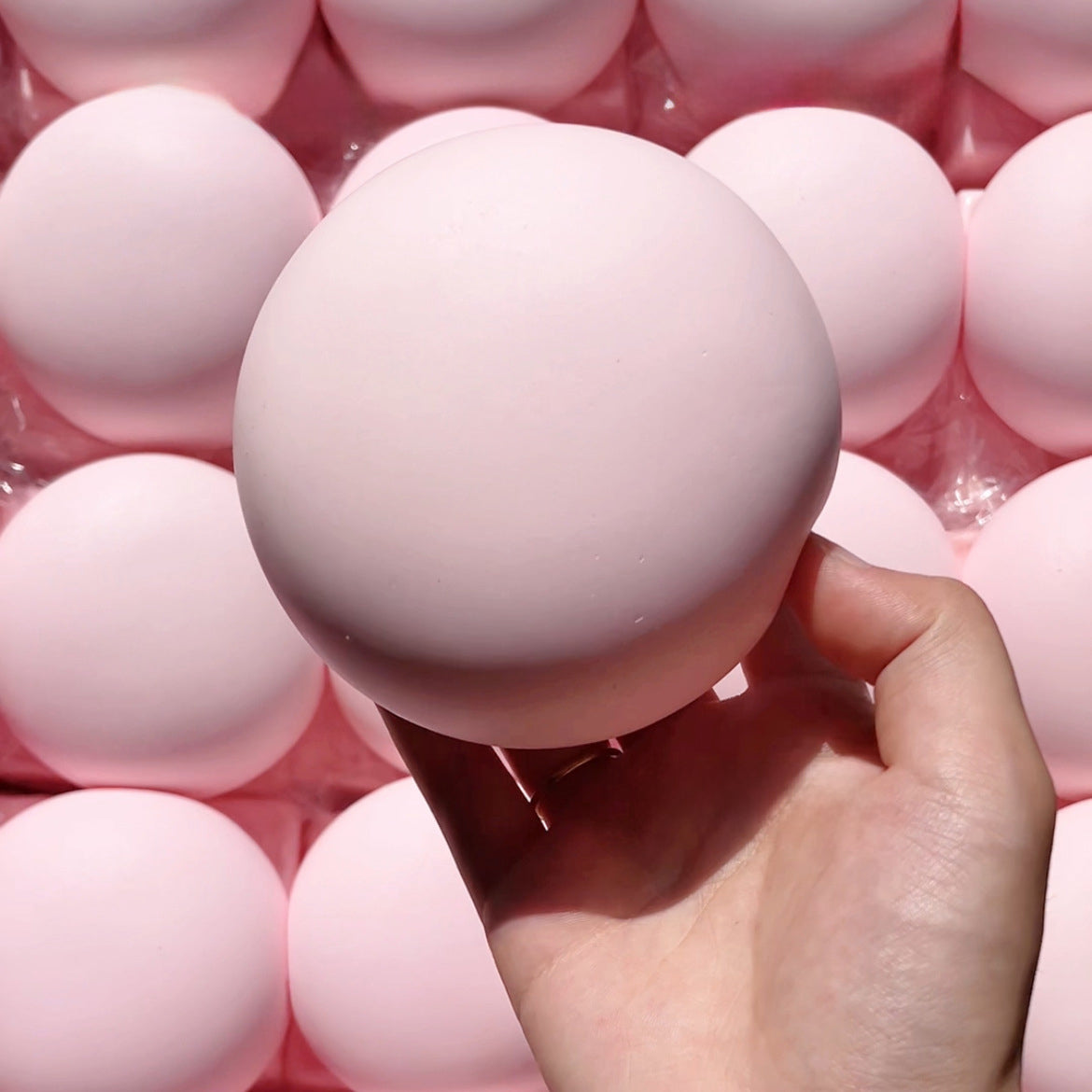 Strawberry Daifuku Squishy — product photograph