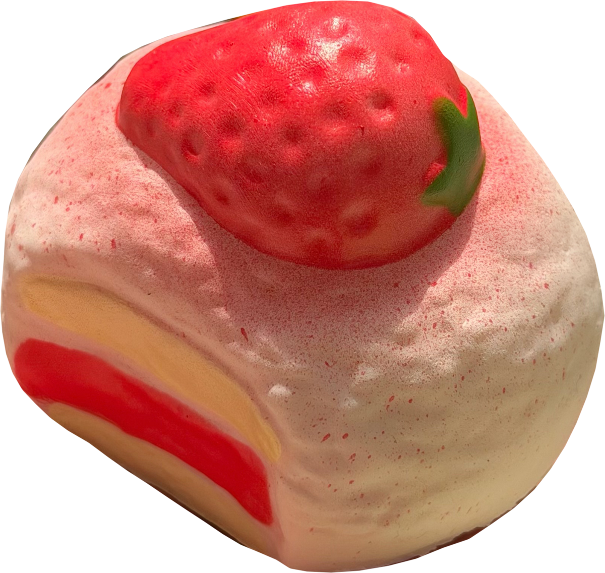 Strawberry Cream Roll Squishy — product only