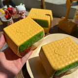 Matcha Red Bean Cake Squishy — product photograph
