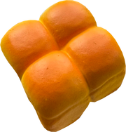 Four-Bun Loaf Squishy — product-only cutout