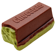 Matcha Chocolate Bar Squishy — product photograph