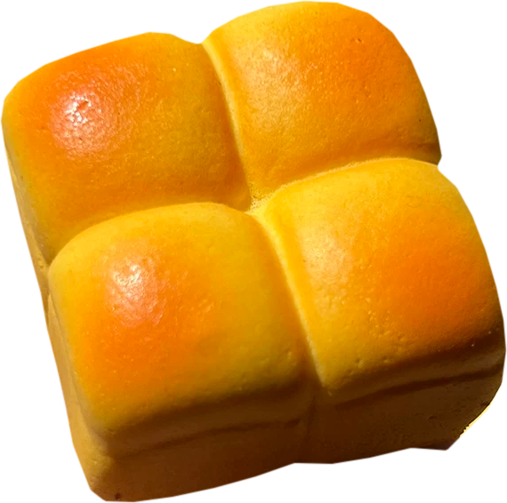 Four-Bun Loaf Squishy — product photograph