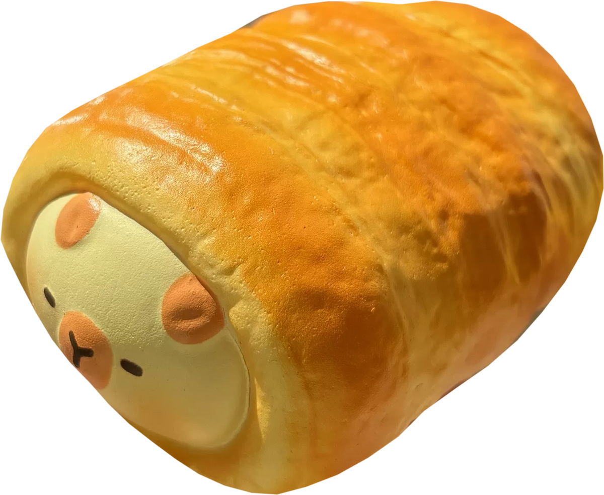 Capybara Cream Horn Squishy — product photograph