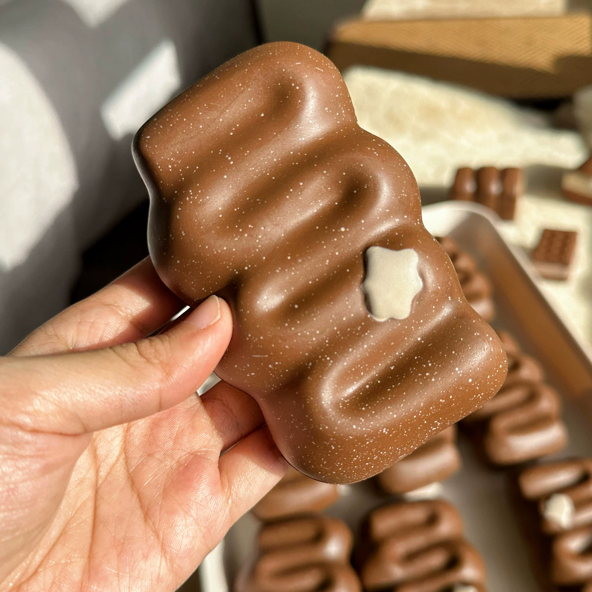 Chocolate Cream Bar Squishy — product photograph