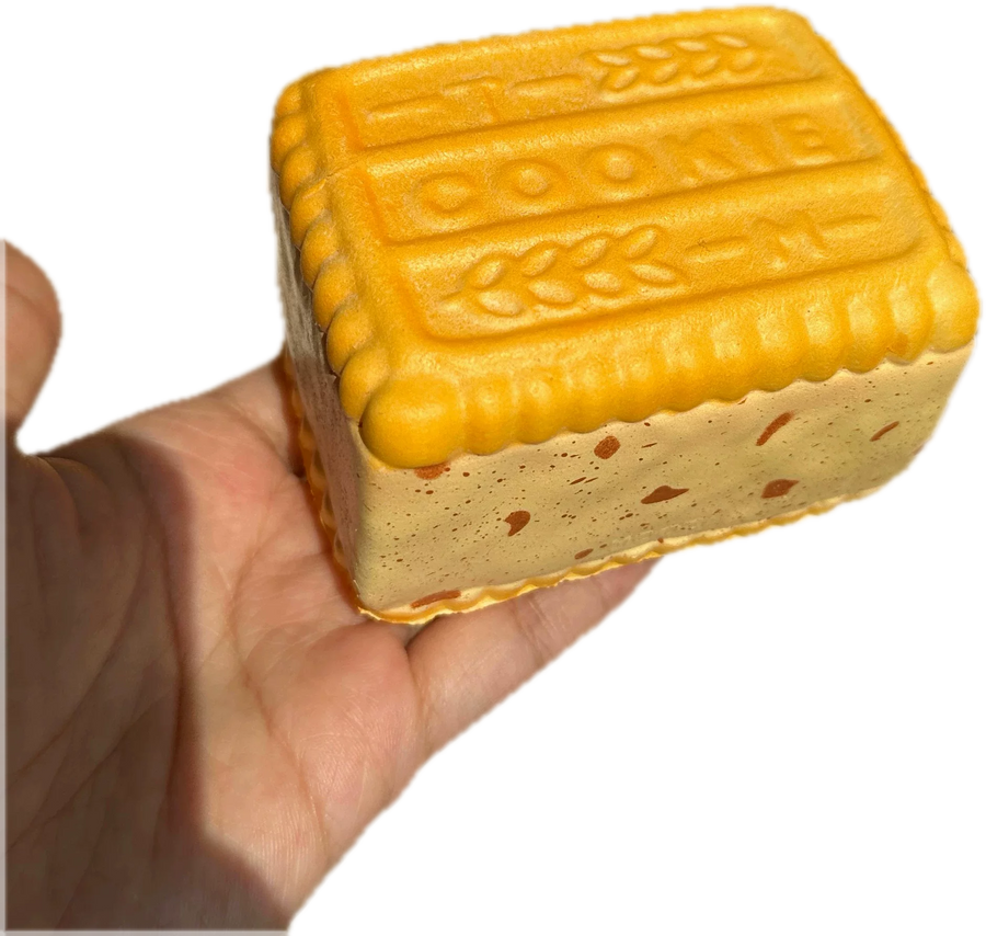 Thick Butter Cookie Squishy — product photograph