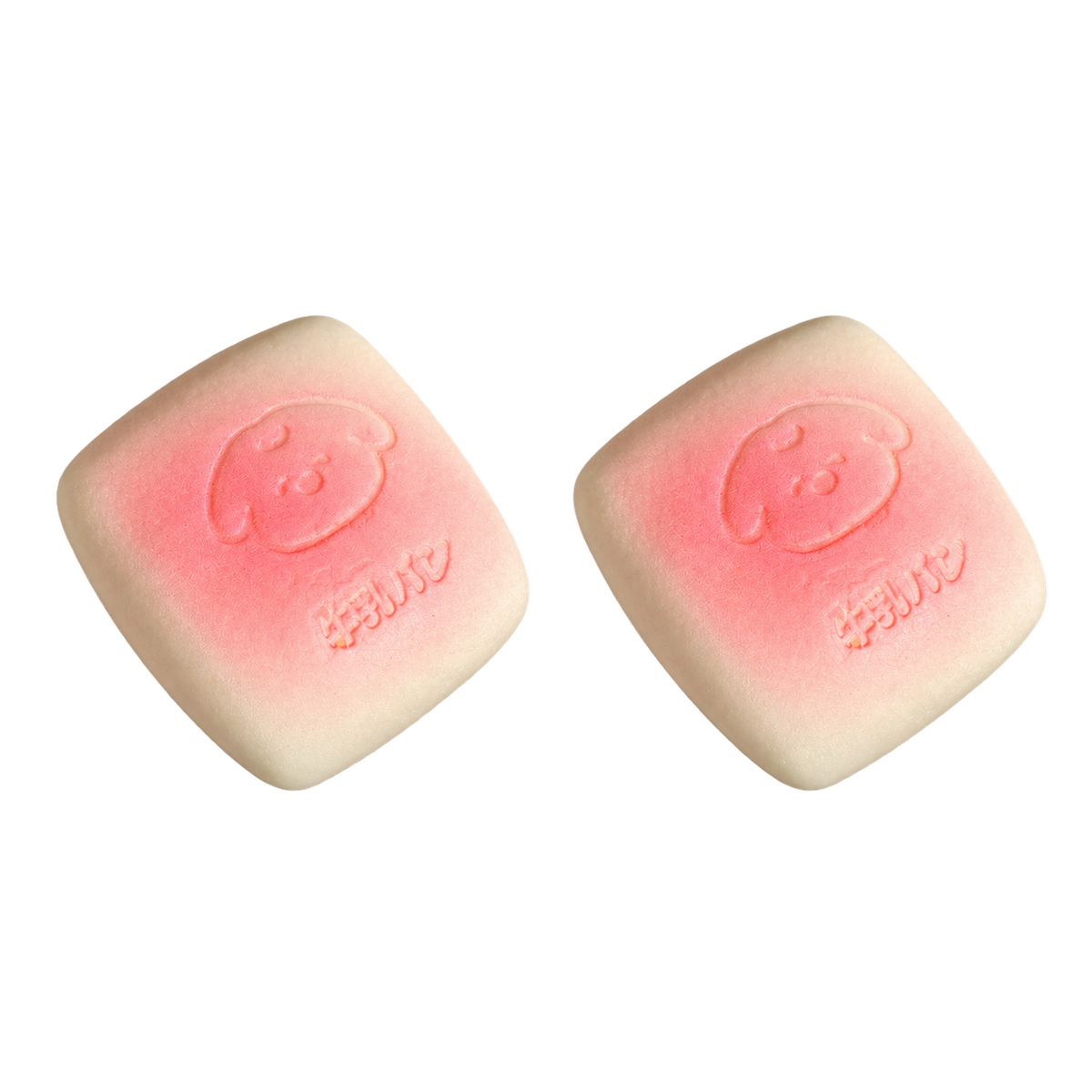 Puppy Bun - Pink — set of 2 — product view 1