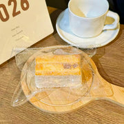 One Style — Flocked Caramel Cake Taba Squishy