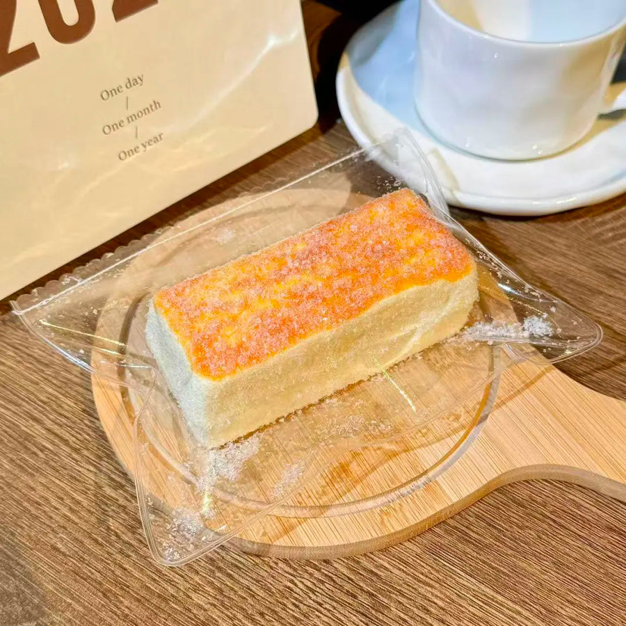One Style — Flocked Cheese Bar Taba Squishy