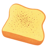 Toast Loaf Squishy — PLM-SR-062168335B46A6C4 — Hand-painted illustration