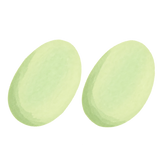 Oval Cheesecake Squishy — PLM-SR-06B1DA26C49EEE67 — Hand-painted illustration