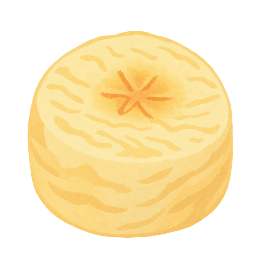 Fruit Pastry Squishy — PLM-SR-097411D0724D0CB1 — Hand-painted illustration