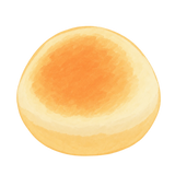 Soy Milk Bun Squishy — PLM-SR-0DEA6D4DA52CE336 — Hand-painted illustration