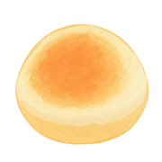 Soy Milk Bun Squishy — PLM-SR-0DEA6D4DA52CE336 — Hand-painted illustration