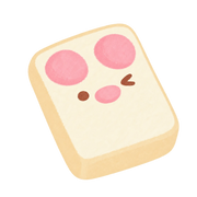 Lucky Pig Mahjong Tile Squishy — PLM-SR-18FA3DB1722327B8 — Hand-painted illustration