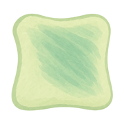 Toast Loaf Squishy — PLM-SR-435E453BF582ABB3 — Hand-painted illustration