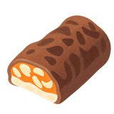 Hazelnut Chocolate Squishy — PLM-SR-64E0967AD78C72A7 — Hand-painted illustration