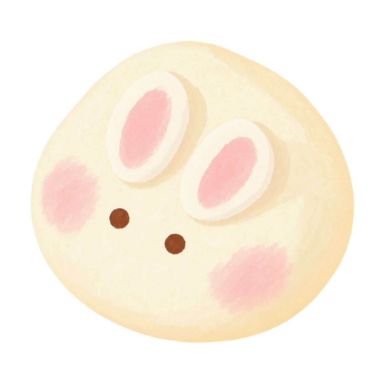 Bunny Milk Bun Squishy — PLM-SR-69BC3EF8B14556EE — Hand-painted illustration