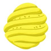 Pineapple Squishy — PLM-SR-A5DAC32D43953892 — Hand-painted illustration