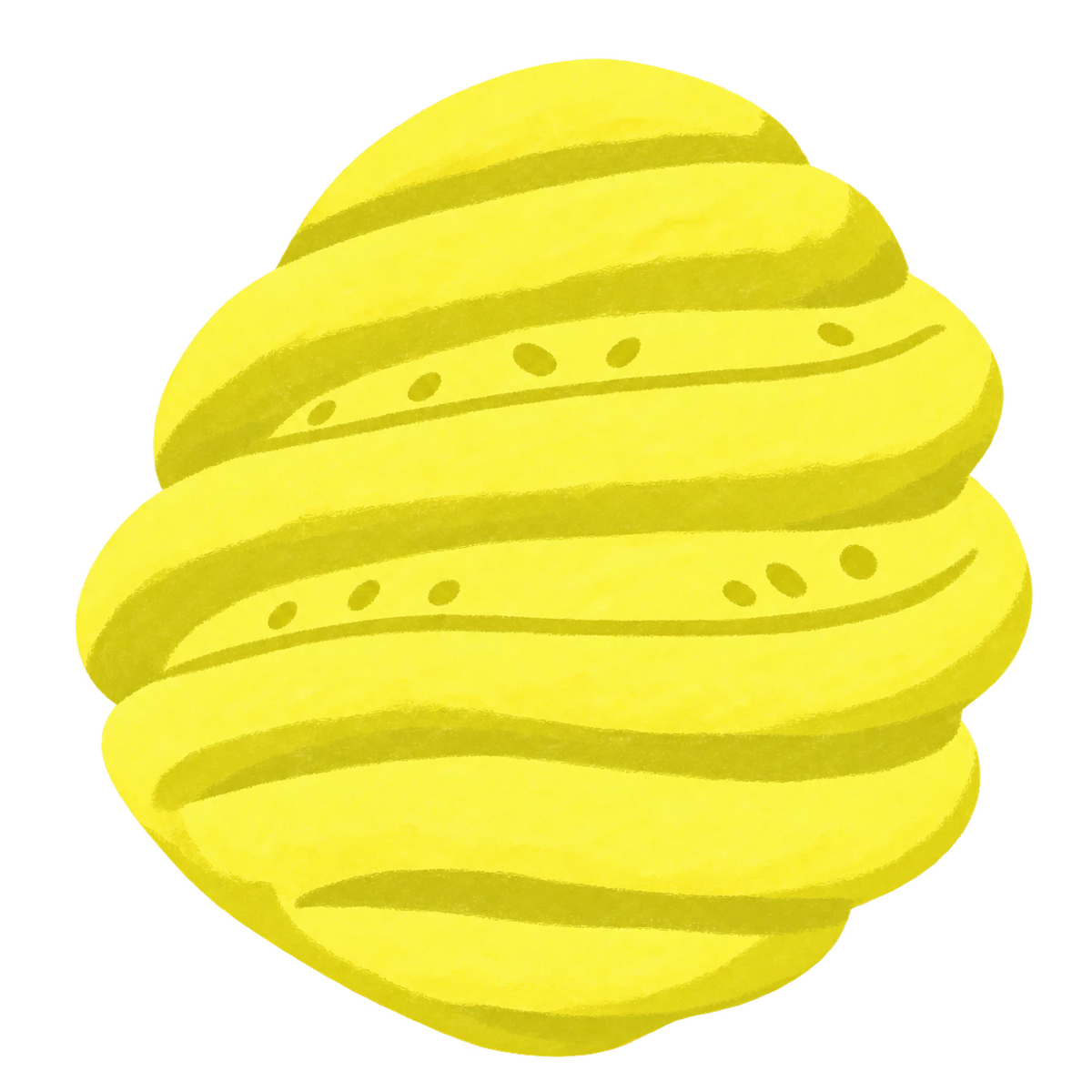 Pineapple Squishy — PLM-SR-A5DAC32D43953892 — Hand-painted illustration