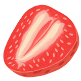 Fruit Pastry Squishy — PLM-SR-B189B7A26B6569C8 — Hand-painted illustration