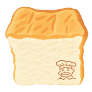 Baker's Thick Toast Squishy — PLM-SR-FDA4D131F28E29F2 — Hand-painted illustration