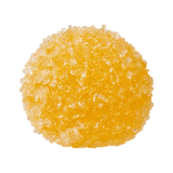 Shaved Ice Daifuku Taba Squishy — Yellow — isolated product view