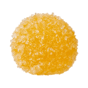 Shaved Ice Daifuku Taba Squishy — Yellow — isolated product view