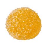Shaved Ice Daifuku Taba Squishy — Yellow — isolated product view 2