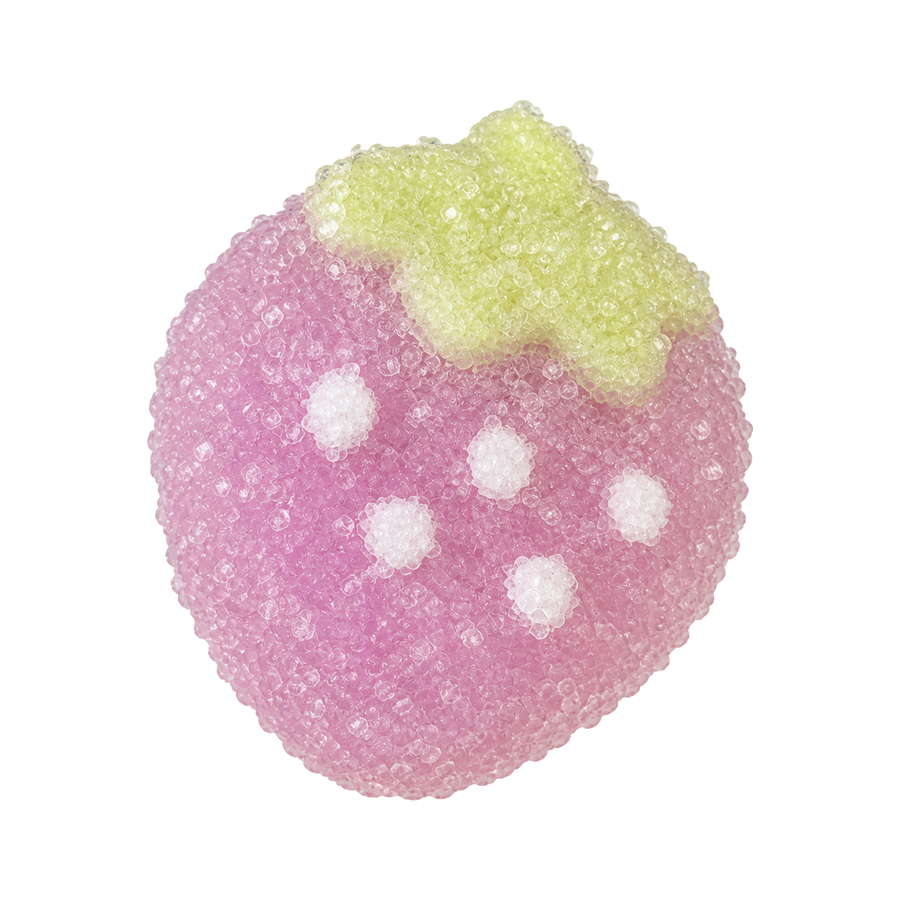 Shaved Ice Strawberry Layer Cake Taba Squishy — Purple — isolated product view 2
