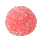 Shaved Ice Daifuku Taba Squishy — Pink — isolated product view 2