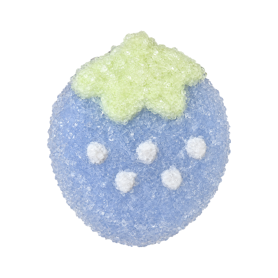 Shaved Ice Strawberry Layer Cake Taba Squishy — Ice Blue — isolated product view