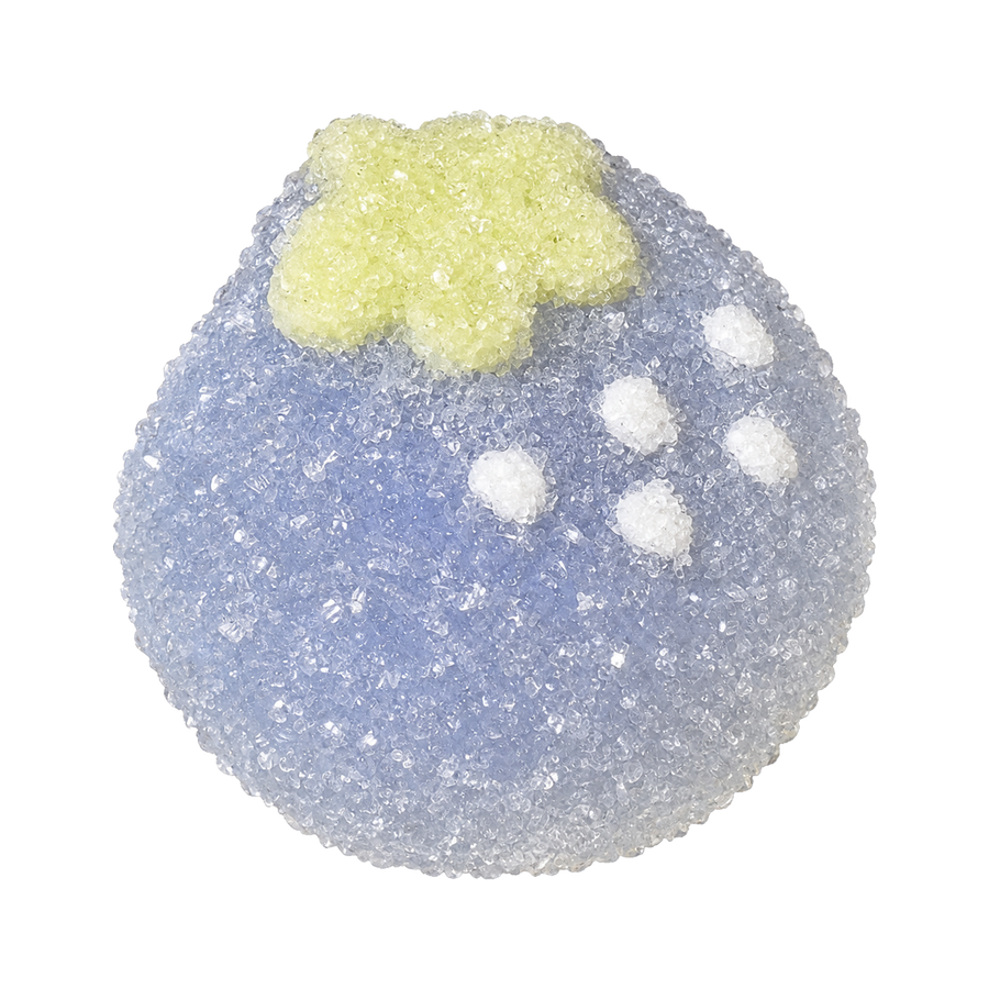 Shaved Ice Strawberry Layer Cake Taba Squishy — Ice Blue — isolated product view 2