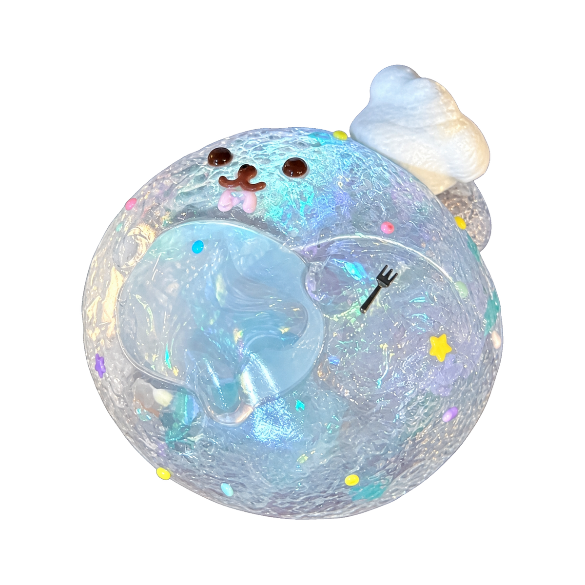 Blueberry Jelly Mochi Taba Squishy — One Style — isolated product view 2