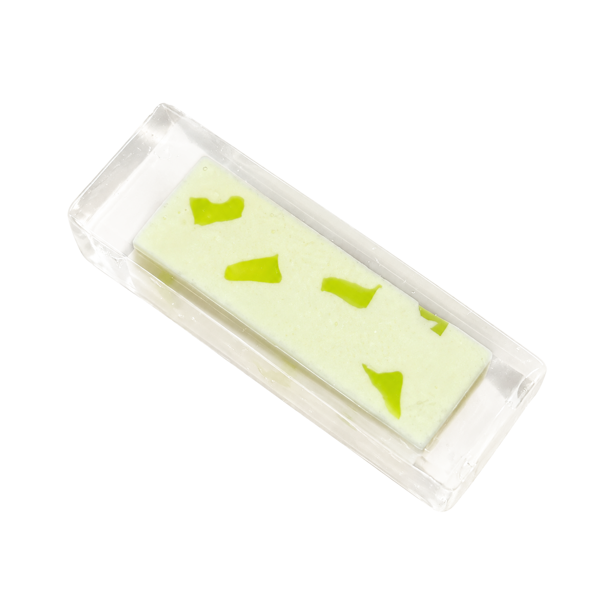 Jelly Bar Taba Squishy — Green Grape — isolated product view