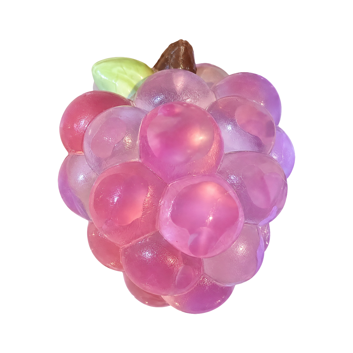 Crystal Purple Grapes Taba Squishy — One Style — isolated product view