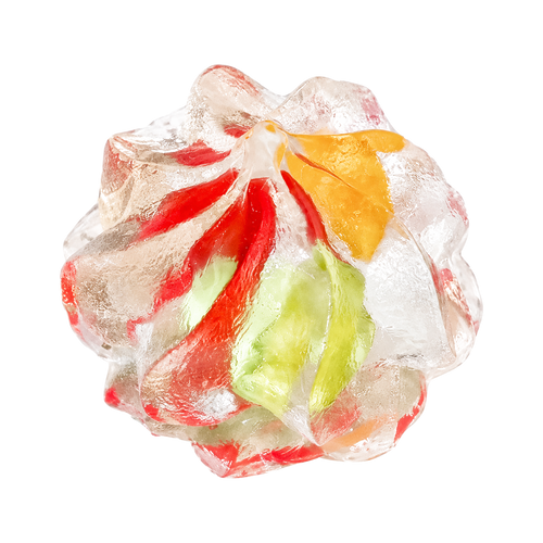 Assorted Fruit Jelly Pudding Taba Squishy — One Style — isolated product view 2
