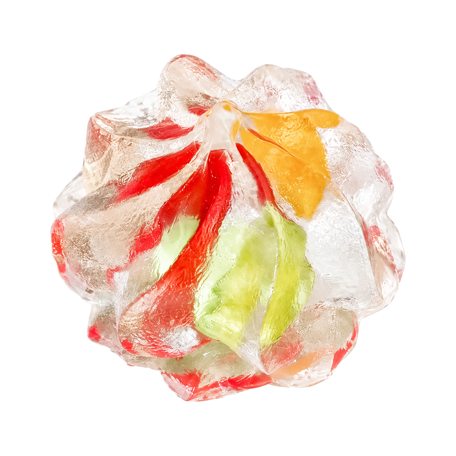 Assorted Fruit Jelly Pudding Taba Squishy — One Style — isolated product view 2