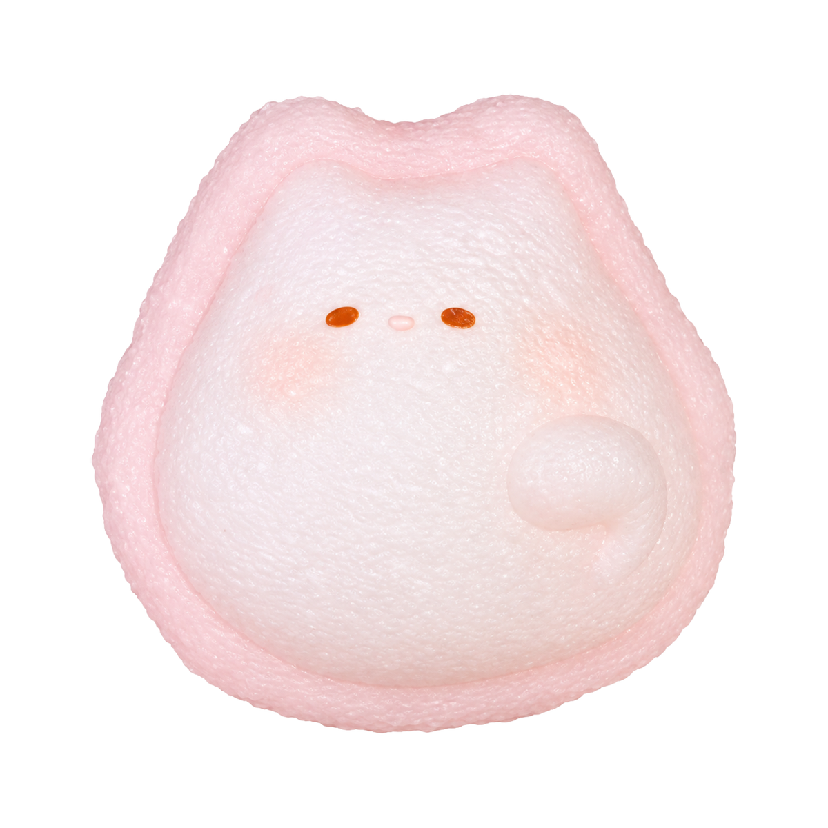 Sleepy Cat Mochi Taba Squishy — One Style — isolated product view