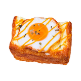Fried Egg Thick Toast Taba Squishy — One Style — isolated product view 2