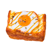 Fried Egg Thick Toast Taba Squishy — One Style — isolated product view 2