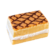 Latte Art Layer Cake Taba Squishy — One Style — isolated product view