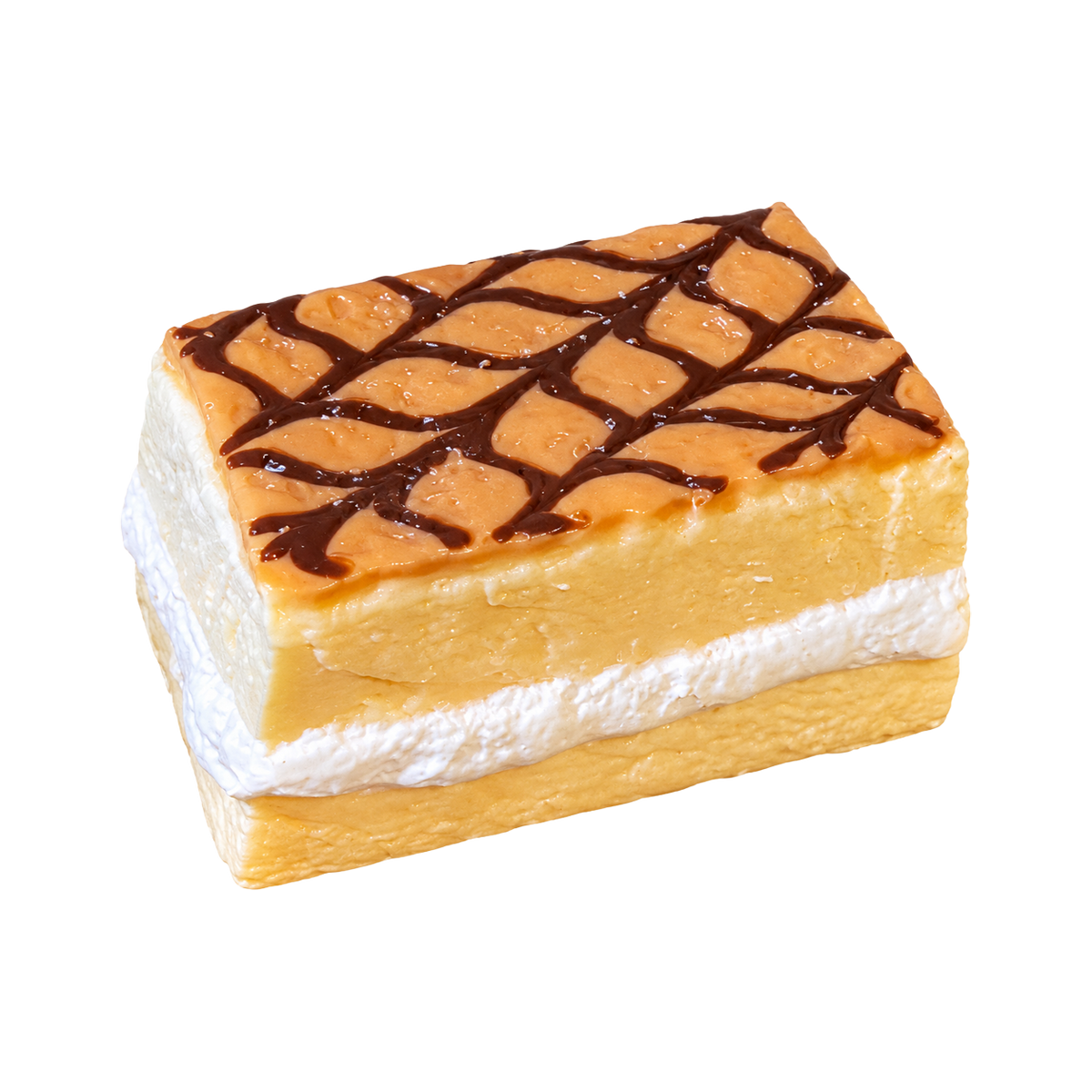 Latte Art Layer Cake Taba Squishy — One Style — isolated product view